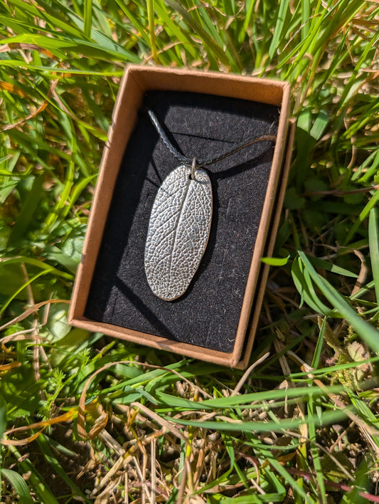 Sage Leaf Pendant