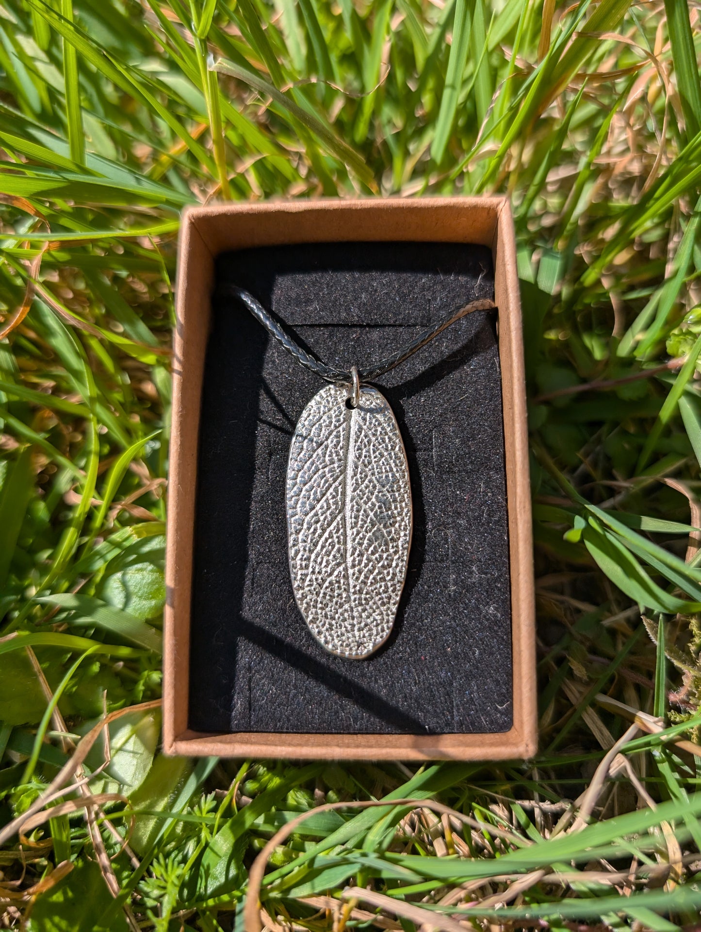 Sage Leaf Pendant