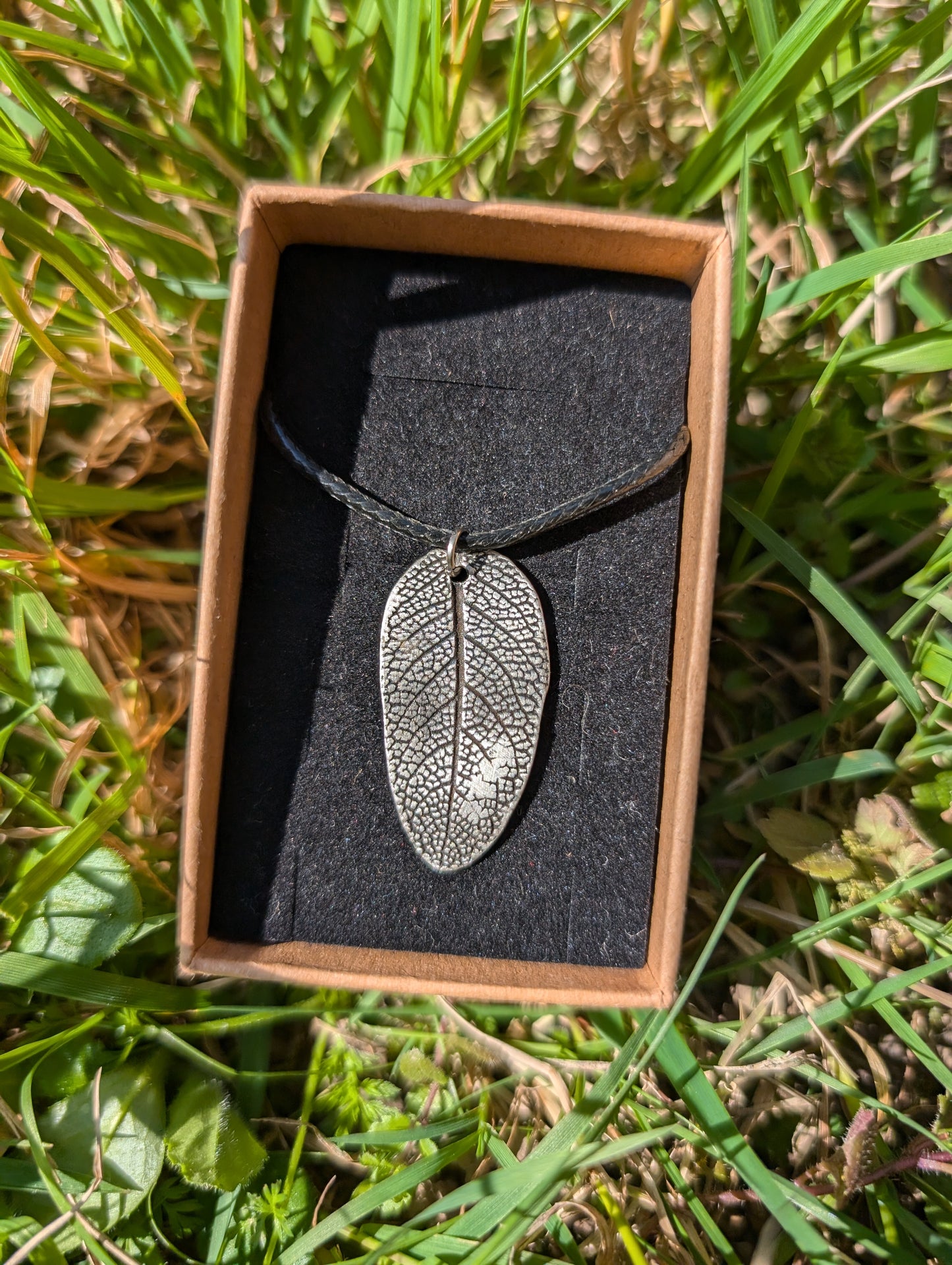 Sage Leaf Pendant