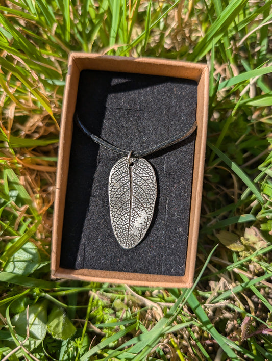 Sage Leaf Pendant