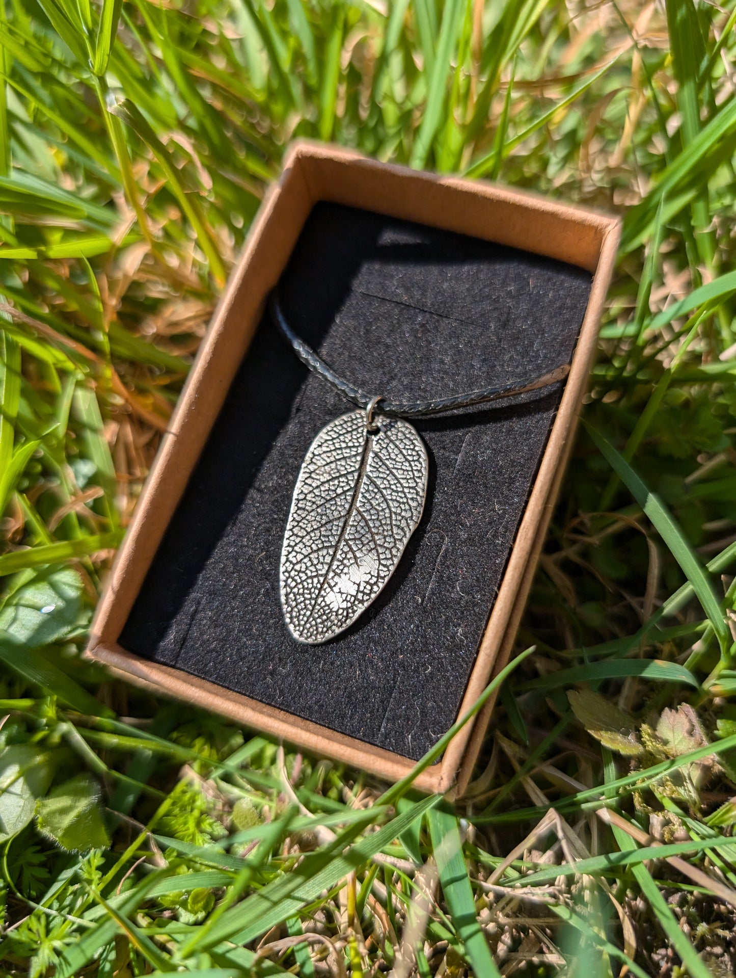 Sage Leaf Pendant